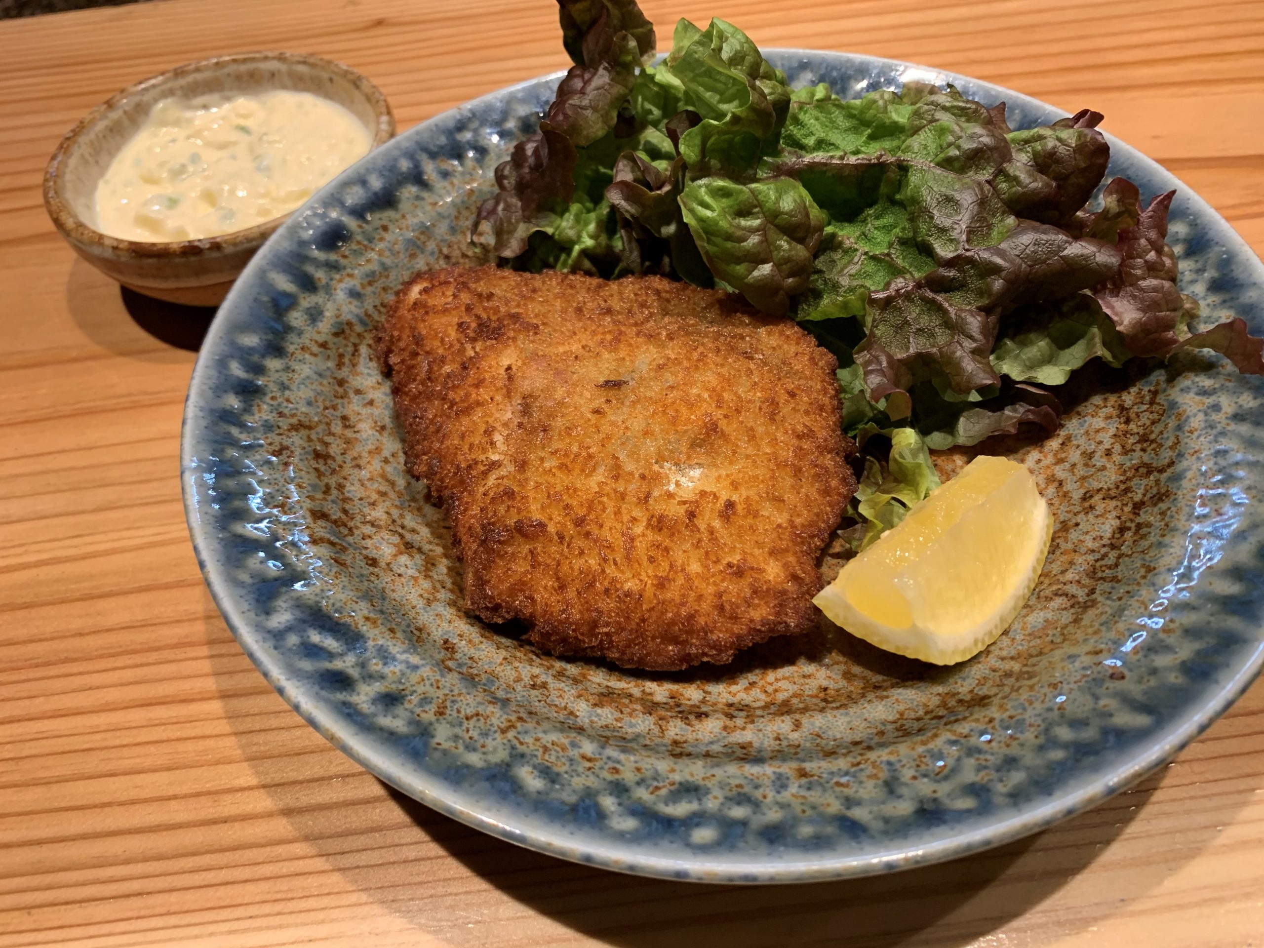 シマアジのフライ 自家製タルタルソース 旬食予報 お魚応援特設ページ