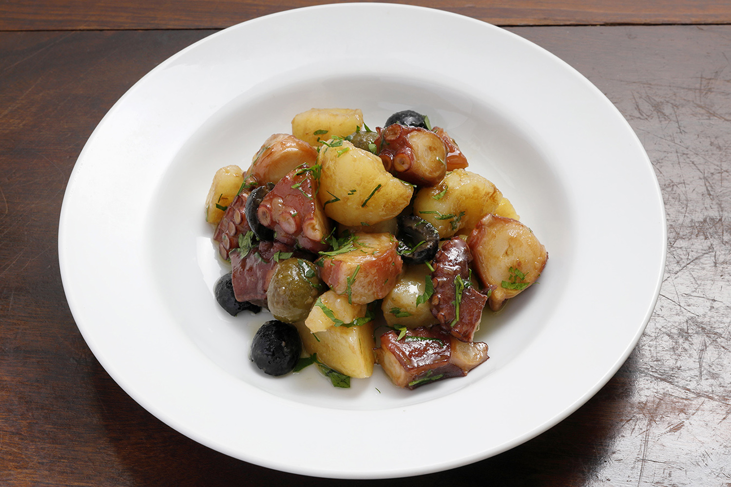 蛸とオリーブ じゃが芋の温かいサラダ 旬食予報 お魚応援特設ページ